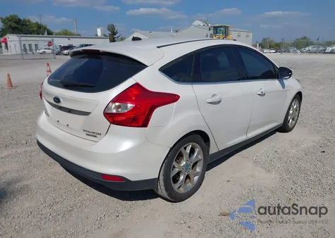 2012 Ford Focus Titanium from USA, damaged, VIN 1FAHP3N21CL475725